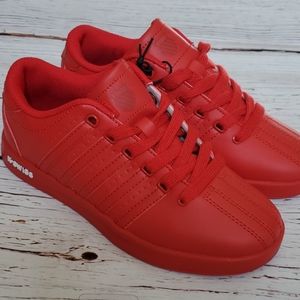 🆕️ RED KSWISS KIDS SHOES